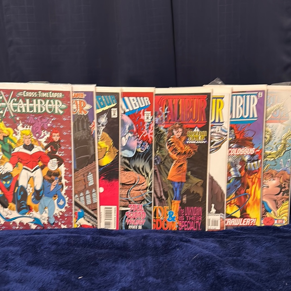 Marvel Excalibur Comic Book Collection of 8